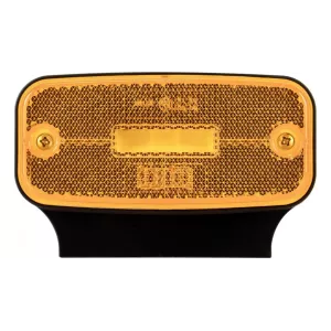 FEU DE GABARIT LED 12/24V KMR1 AVEC SUPPORT (JAUNE)