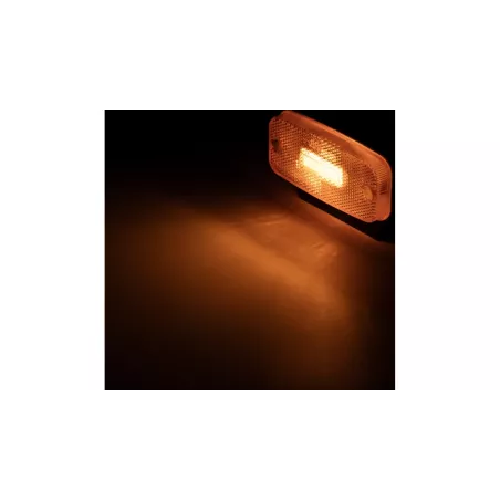 Feu de Gabarit LED 12 / 24V Kmr1 Avec Support (Jaune)