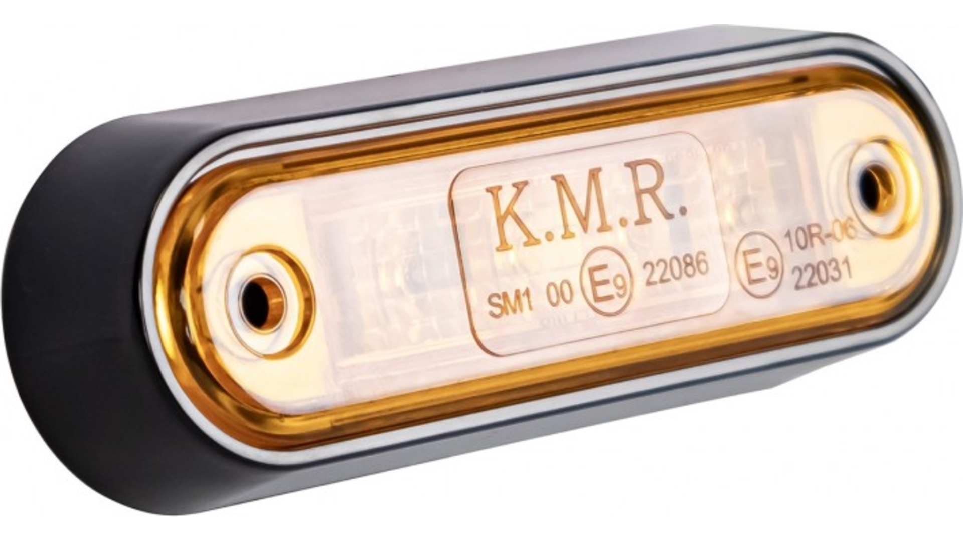 Feu de Gabarit 4 X LED 12 / 24V (Jaune)