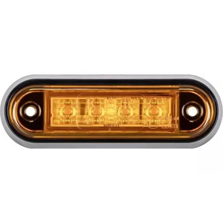 Luz de Gálibo 4 X LED 12 / 24V (Amarillo)