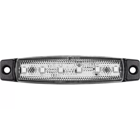 Feu de Gabarit 6 X LED 12 / 24V (Blanc)