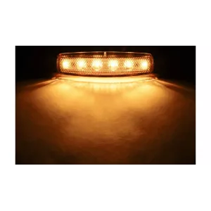 Luz de Gálibo 6 X LED 12 / 24V (Amarillo)