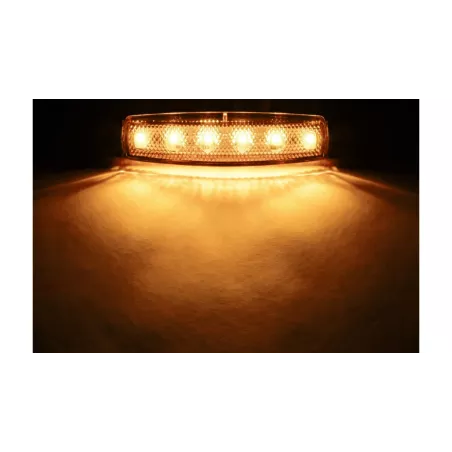 Luz de Gálibo 6 X LED 12 / 24V (Amarillo)