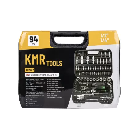 НАБОР ИНСТРУМЕНТОВ Kmr8 94 ШТ. 1 / 2" 1 / 4"