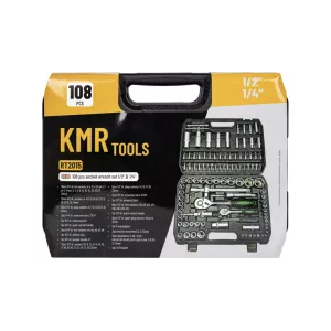 НАБОР ИНСТРУМЕНТОВ Kmr16 108 ШТ. 1 / 2" 1 / 4"