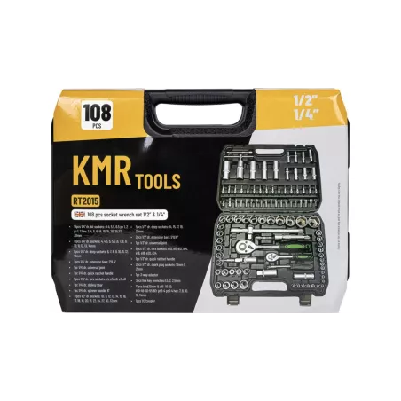 Werkzeugsatz Kmr16 108 Stk. 1 / 2" 1 / 4"