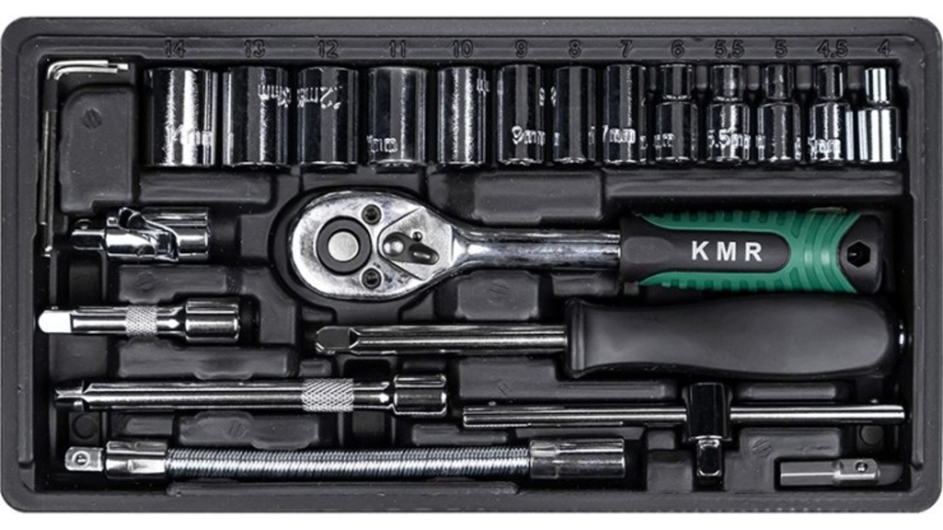 НАБОР ИНСТРУМЕНТОВ Kmr11 46 ШТ. 1 / 4"
