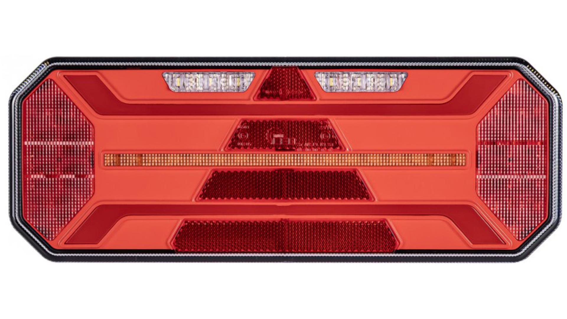 Rückleuchte LED Mit Dynamischem Blinker + Dreieck Rechts