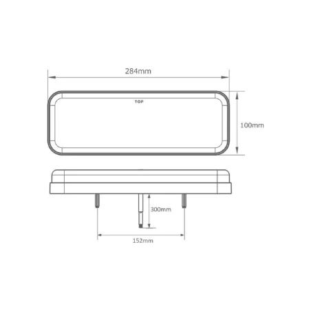 Lampa Zespolona Tylna Tl LED Neon Dynamic 12 / 24V Prawa