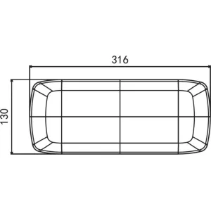 Tail Lamp LED Neon With Dynamic Indicator Triangle LH