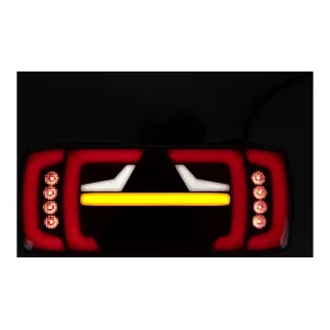 Piloto Trasero LED Neon con Intermitente Dinámico Triángulo Dch