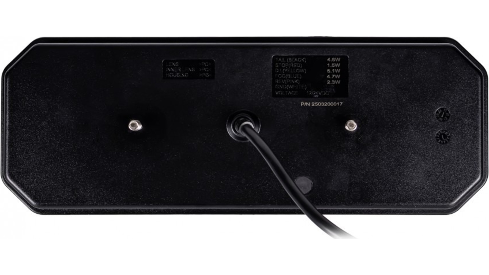 Rückleuchte LED Mit Dynamischem Blinker + Dreieck Links