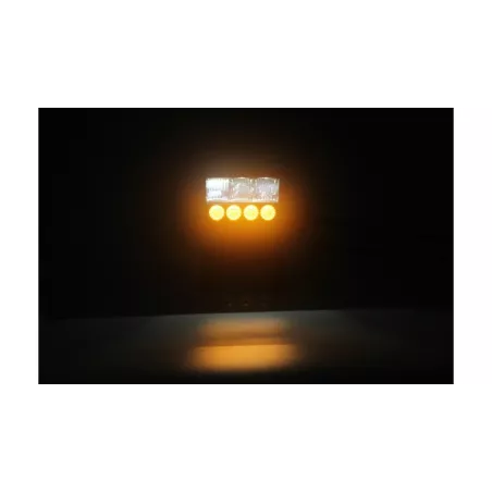 Driving Lamp + Strobe Amber