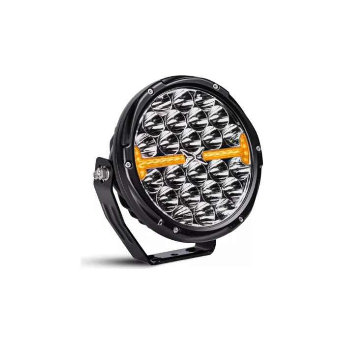 Faro de Largo Alcance + Luz de Posición Central + Estrobo ámbar