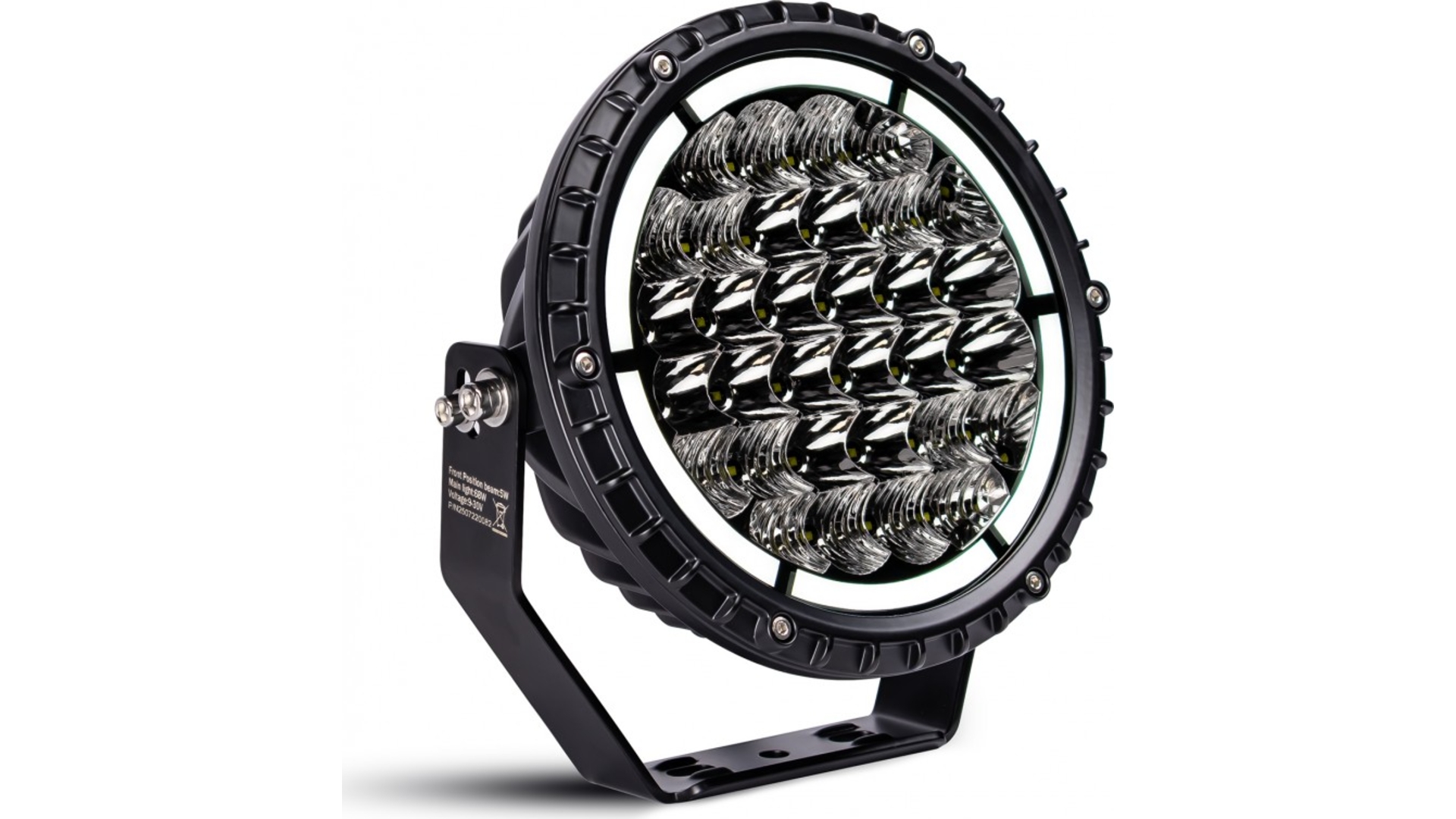 Driving Lamp 62 X LED With LED Ring Position Light