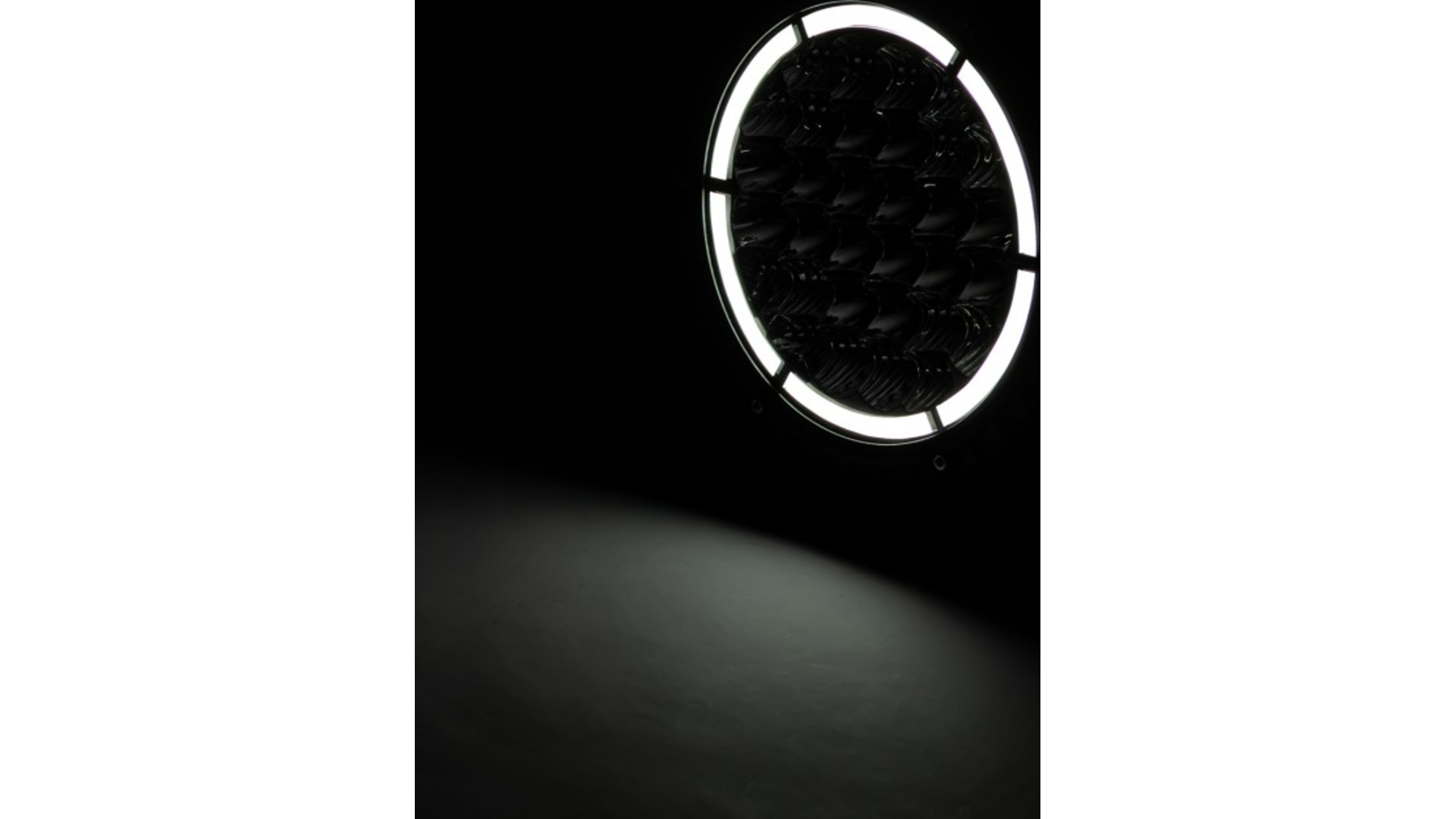 Reflektor Drogowy z Pozycją LED Ring 62x Led