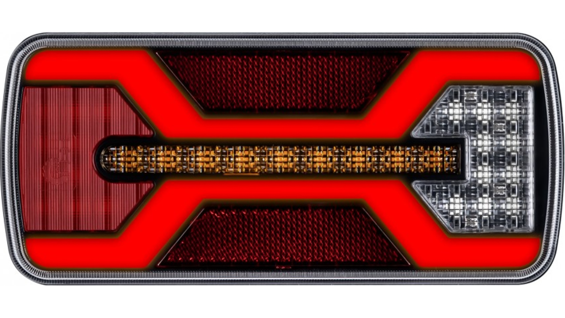 Rückleuchte LED X-Spider 1 Position / Nebel Npl