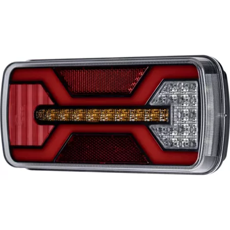 Rückleuchte LED X-Spider 1 Position / Nebel Npl