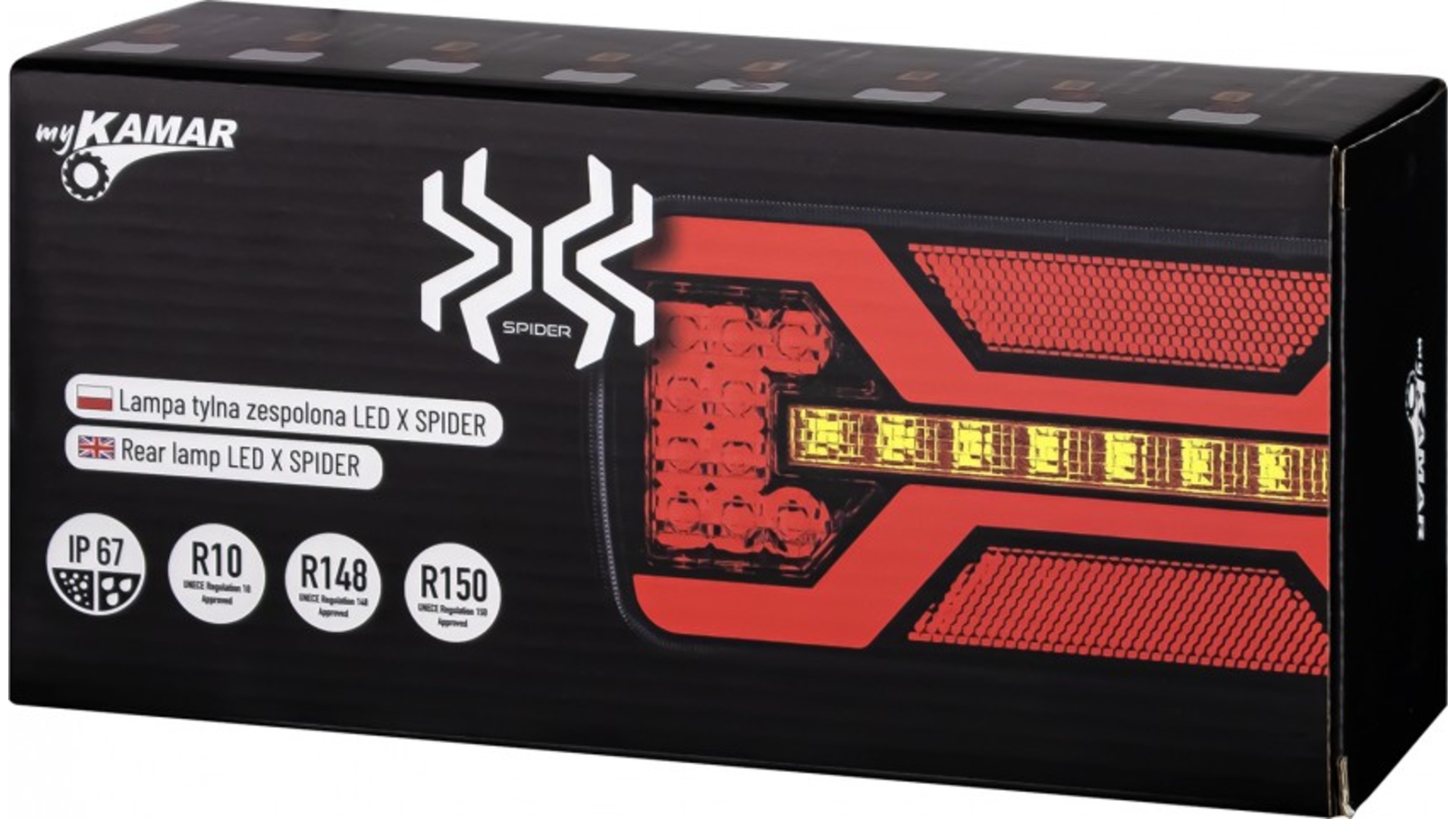 ЗАДНИЙ ФОНАРЬ LED X-spider 1 ЗАДНИЙ ХОД Npl