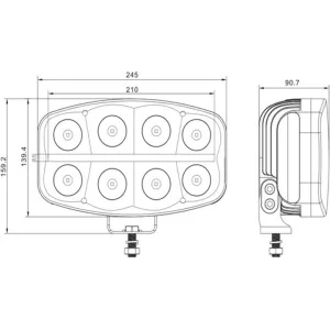 Driving Lamp LED + Position Tl