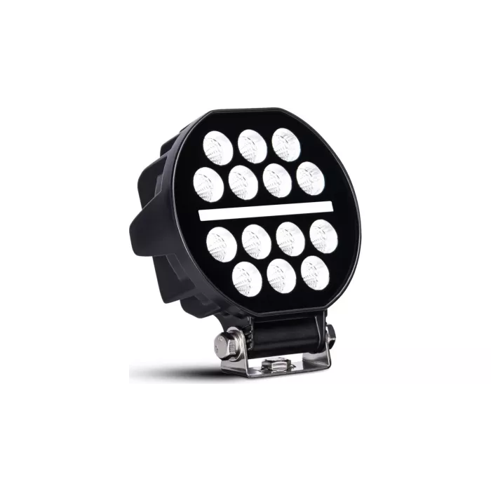 Phare de Travail Rond 14 X LED + LED Strip