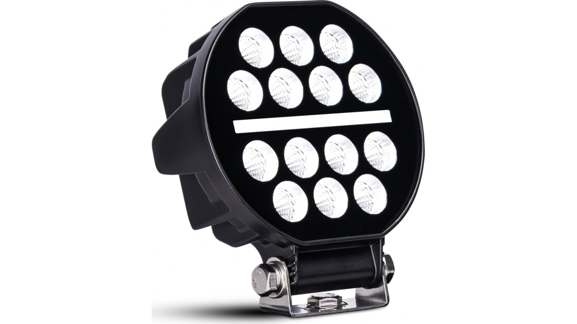 Round Work Lamp 14 X LED + LED Strip