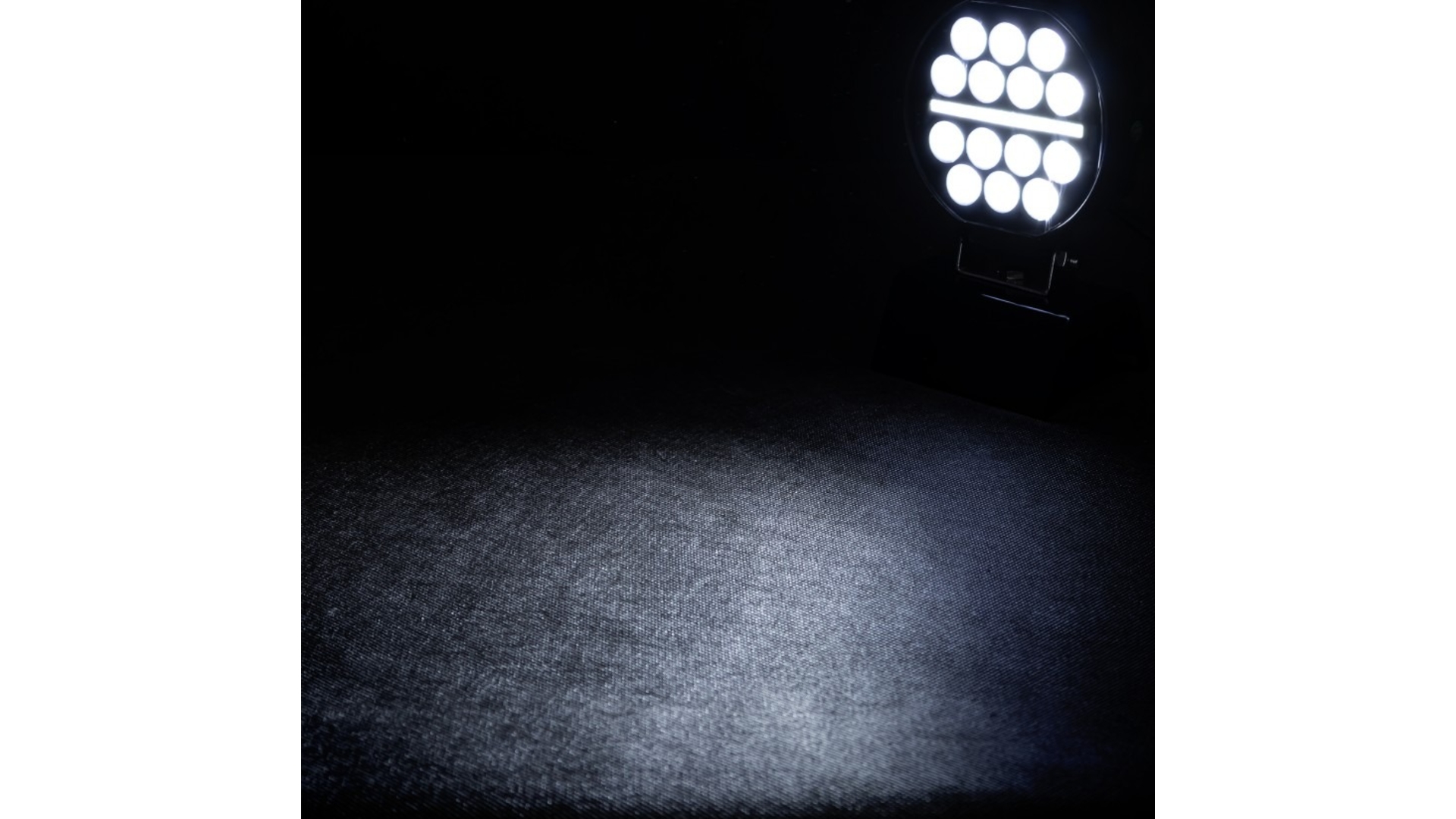 Phare de Travail Rond 14 X LED + LED Strip