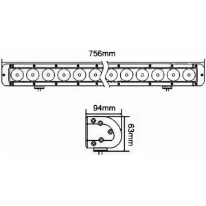 LED Panel 18 X LED Kmr8