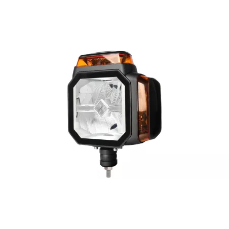 Reflektor Drogowy LED + Strobo + Podgrzewany Klosz