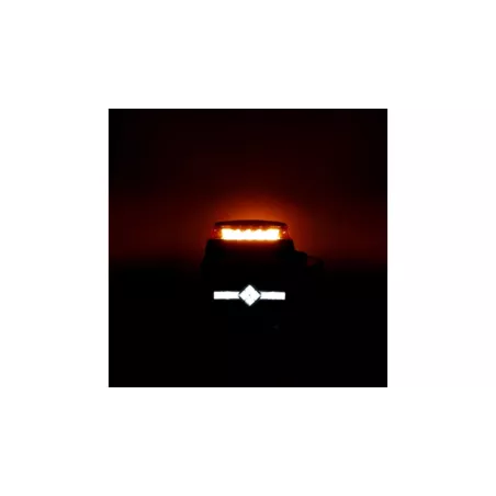 Fernlichtscheinwerfer LED + Strobe + Beheizte Scheibe
