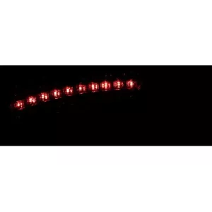 ЗАДНИЙ ФОНАРЬ 69 X LED С ТРЕУГОЛЬНИКОМ (БЕЛО-КРАСНЫЙ) ЛЕВ.
