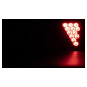 Piloto Trasero 69 X LED con Triángulo (Blanco-rojo) Izq