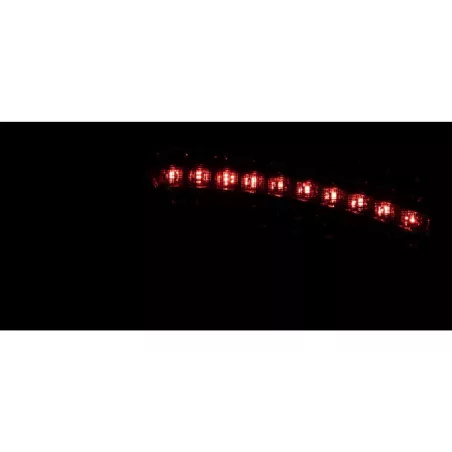 Feu Arrière 69 X LED Avec Triangle (Blanc-rouge) Droit