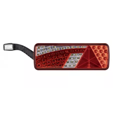 Piloto Trasero 69+6 X LED con Triángulo y Luz de Gálibo Izq