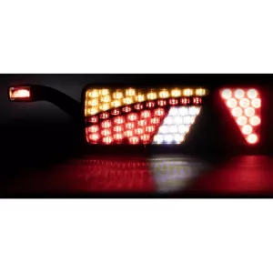 Tail Lamp 69+6 X LED With Triangle And Marker LH