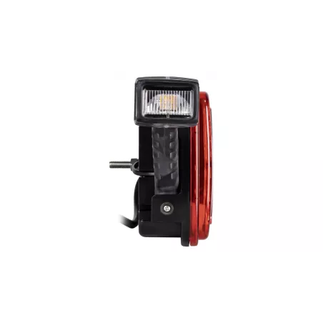 Lampa Zespolona Tylna 69+6 X LED z Trójkątem I Obrysem Lewa