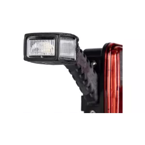 Lampa Zespolona Tylna 69+6 X LED z Trójkątem I Obrysem Lewa