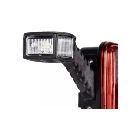 Rückleuchte 69+6 X LED Mit Dreieck Und Umrissleuchte Links