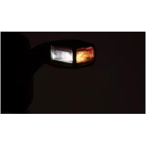 ЗАДНИЙ ФОНАРЬ 69+6 X LED С ТРЕУГОЛЬНИКОМ И ГАБАРИТНЫМ ФОНАРЕМ ЛЕВ.