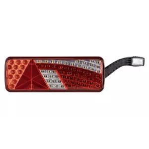 Rückleuchte 69+6 X LED Mit Dreieck Und Umrissleuchte Rechts