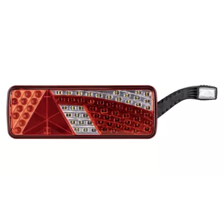 Tail Lamp 69+6 X LED With Triangle And Marker RH