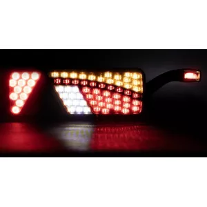 Tail Lamp 69+6 X LED With Triangle And Marker RH