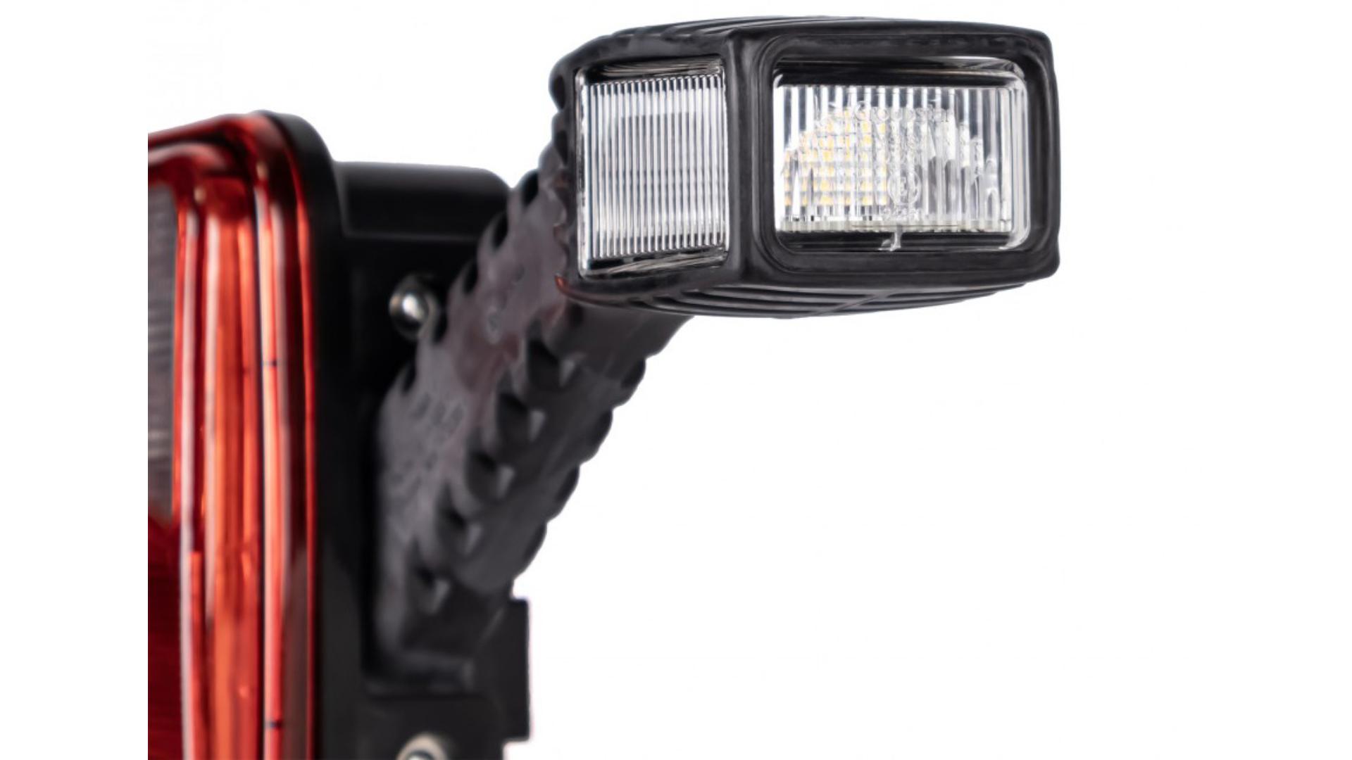 Tail Lamp 69+6 X LED With Triangle And Marker RH