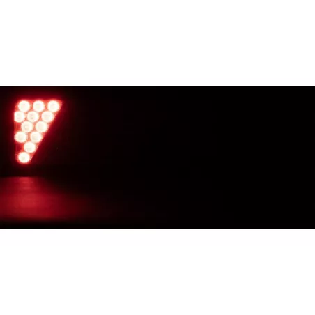 ЗАДНИЙ ФОНАРЬ 69+6 X LED С ТРЕУГОЛЬНИКОМ И ГАБАРИТНЫМ ФОНАРЕМ ПРАВ.