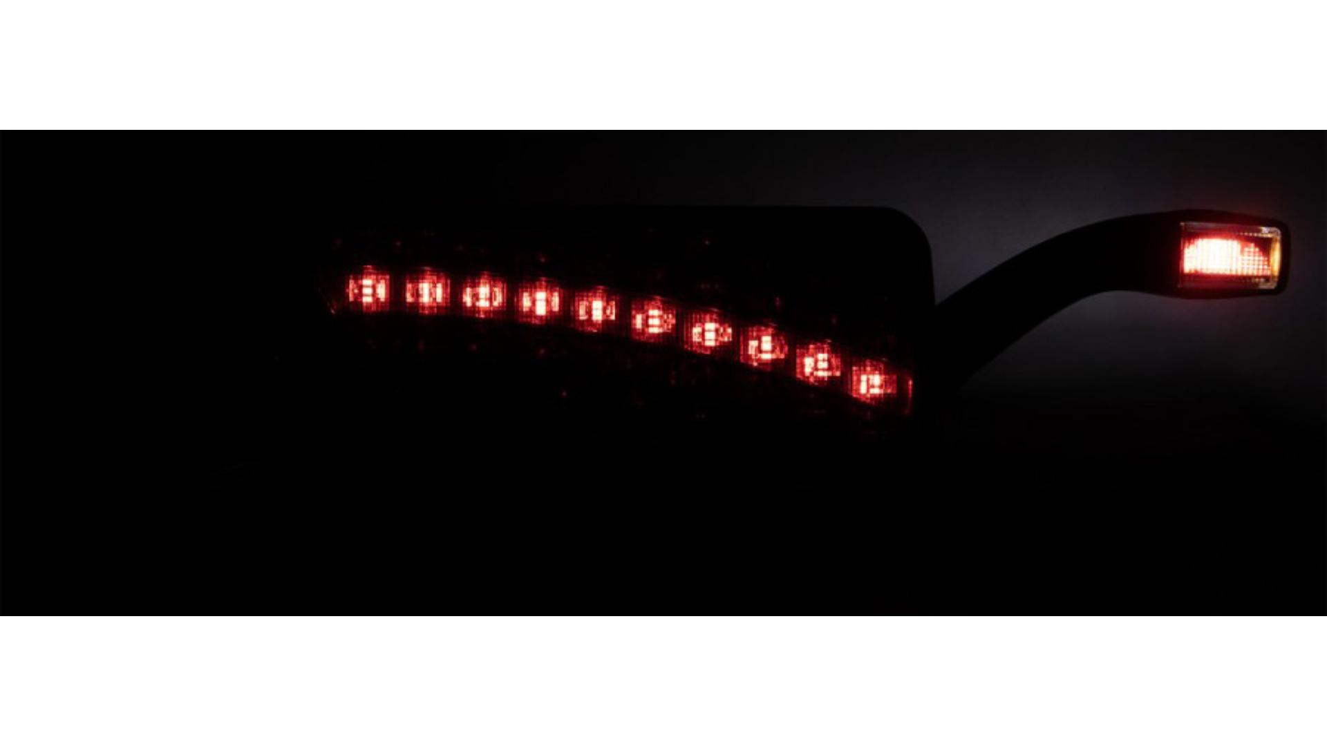 Lampa Zespolona Tylna 69+6 X LED z Trójkątem I Obrysem Prawa