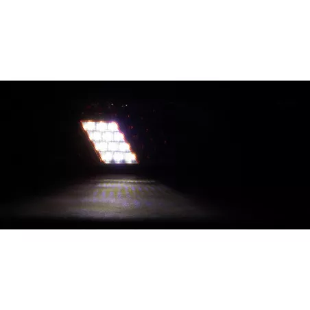 Lampa Zespolona Tylna 69+6 X LED z Trójkątem I Obrysem Prawa
