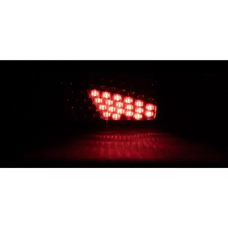 ЗАДНИЙ ФОНАРЬ 69+6 X LED С ТРЕУГОЛЬНИКОМ И ГАБАРИТНЫМ ФОНАРЕМ ПРАВ.