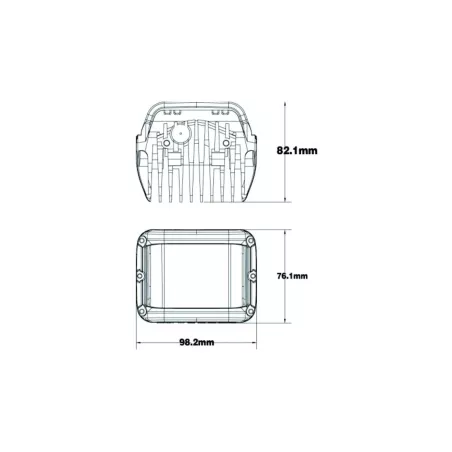 ФАРА ДАЛЬНЕГО СВЕТА 2 X LED 12 / 24V