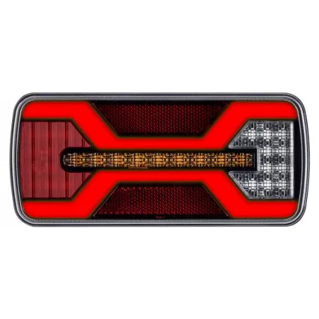 Piloto Trasero LED X-spider 1 Posición / Antiniebla