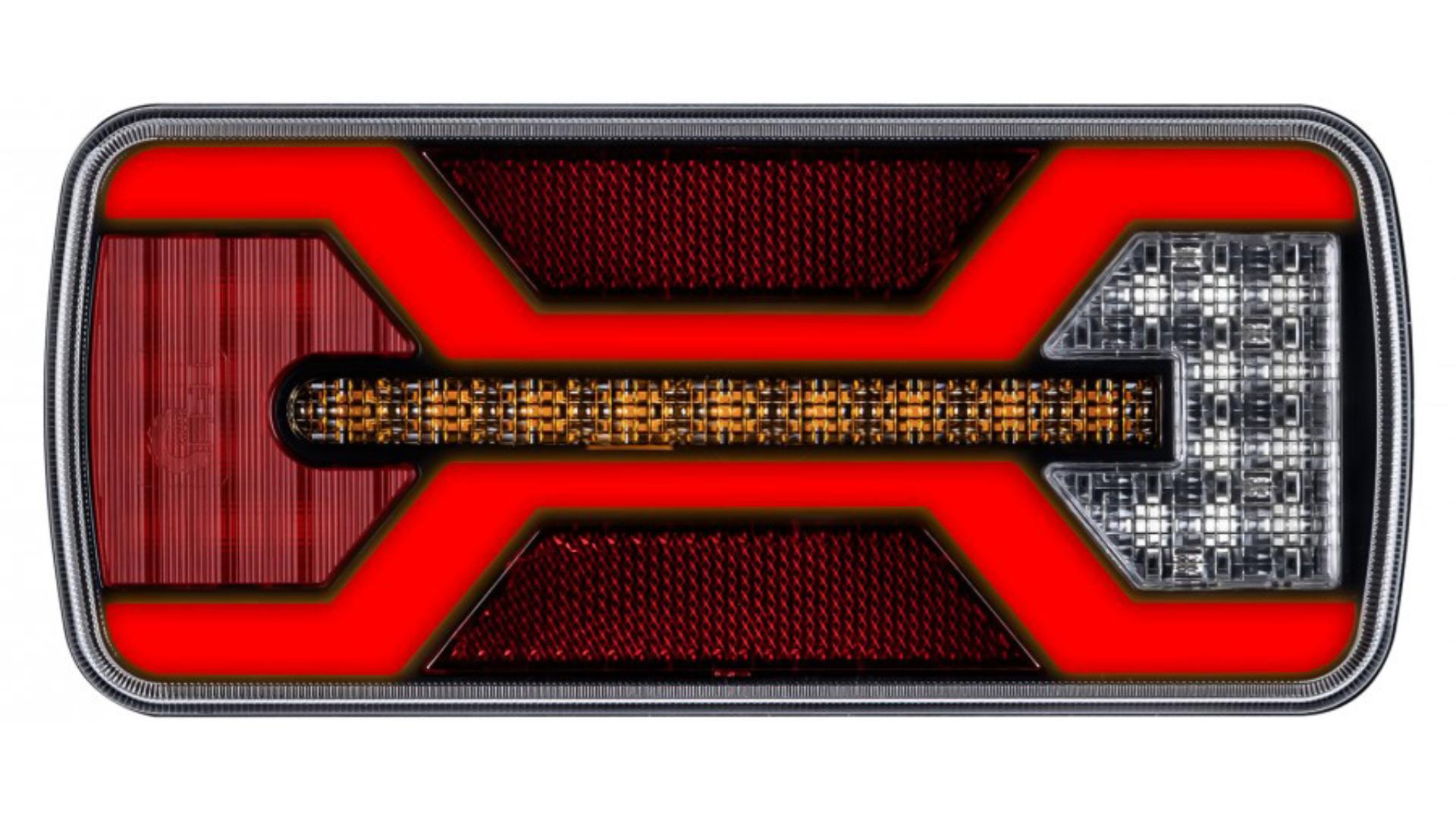 Rückleuchte LED X-Spider 1 Position / Nebel